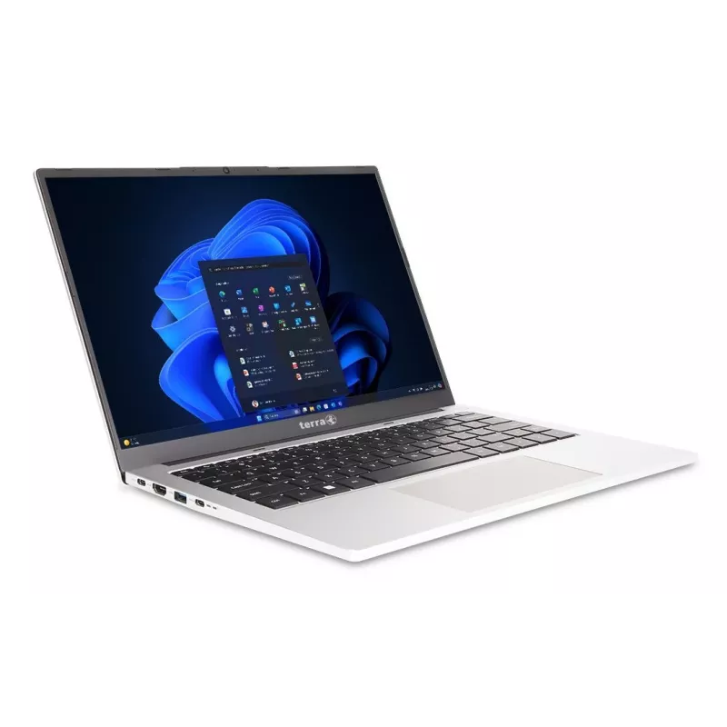 TERRA MOBILE 1410M Intel Core Ultra 5 125U Portátil 35,6 cm (14 inch) WUXGA 16 GB DDR5-SDRAM 512 GB SSD Wi-Fi 6 (802.11ax) Windows 11 Pro Alemán Negro, Plata