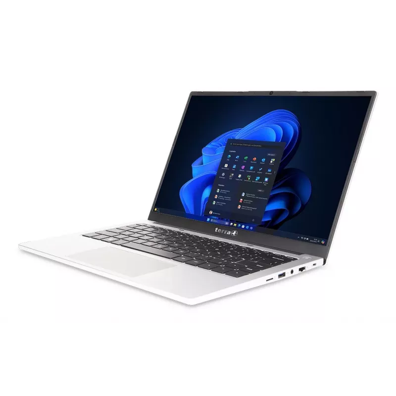 TERRA MOBILE 1410M Intel Core Ultra 5 125U Portátil 35,6 cm (14 inch) WUXGA 16 GB DDR5-SDRAM 512 GB SSD Wi-Fi 6 (802.11ax) Windows 11 Pro Alemán Negro, Plata