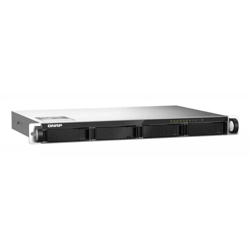 QNAP TS-435XeU NAS Rack (1U) Marvell CN9131 4 GB DDR4 8 TB HDD QNAP QTS Negro, Gris