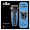 Braun Series 3 310s Afeitadora de lámina Recortadora Negro, Azul