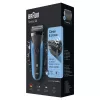 Braun Series 3 310s Afeitadora de lámina Recortadora Negro, Azul