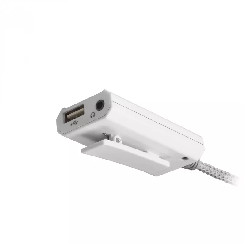 Tarjeta de sonido Mars Gaming MSC2W 7.1 USB Blanco 3,5mm