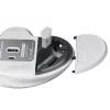 Mars Gaming MMWERGO Ratón inalámbrico Ergonómico Blanco, Diestro, Mecánico, RF Wireless, 3200 DPI, Blanco