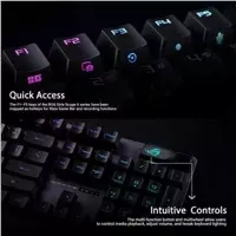 ASUS ROG Strix Scope II Teclado Gaming USB Negro