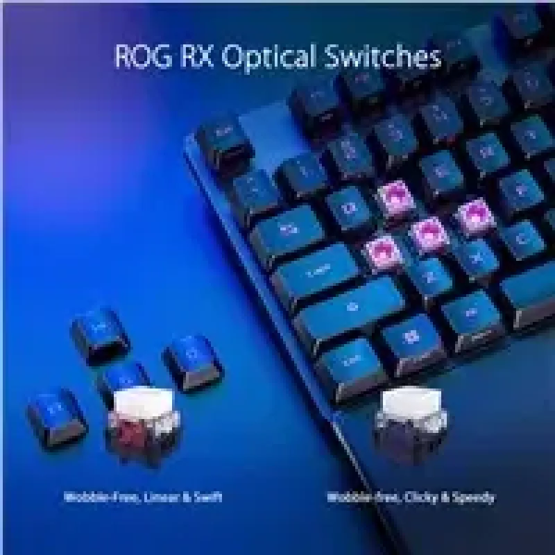 ASUS ROG Strix Scope II Teclado Gaming USB Negro