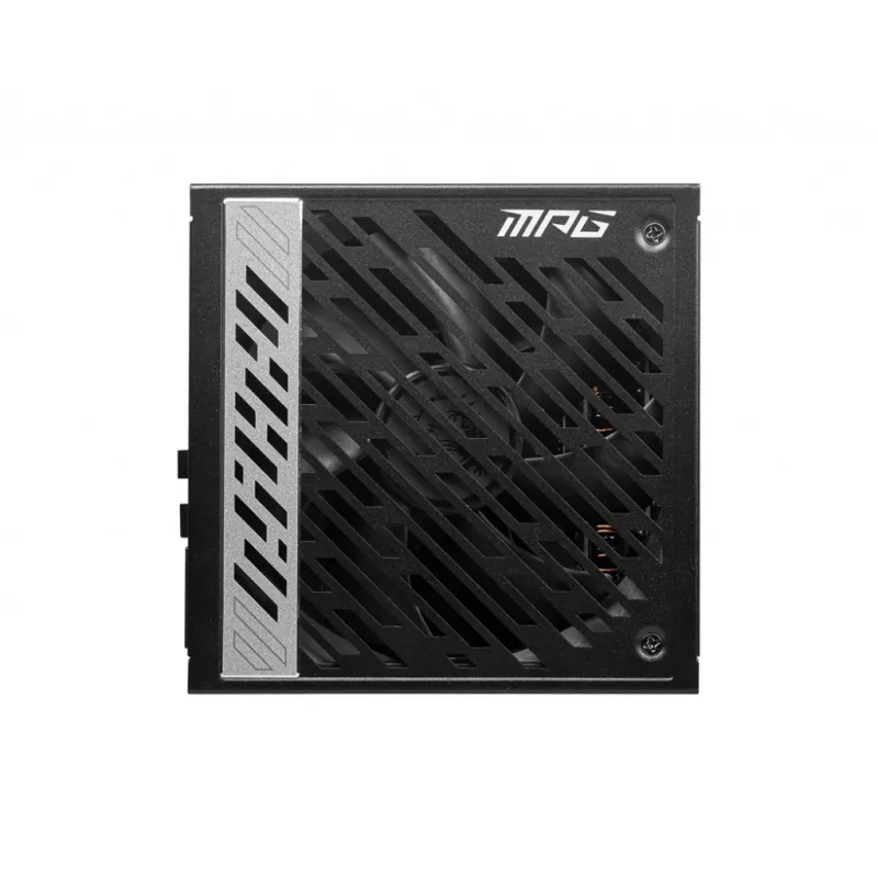 MSI MPG A1000G UK PSU '1000W, certificado 80 Plus Gold, totalmente modular, condensadores 100% japoneses, cables planos, fuente de alimentación ATX, cable de alimentación UK, Negro, compatible con las últimas GPU'