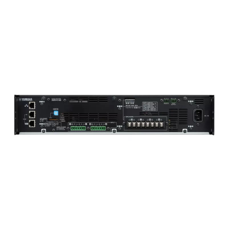 Yamaha XMV4140 Amplificador de audio Performance/Escenario Negro, Gris