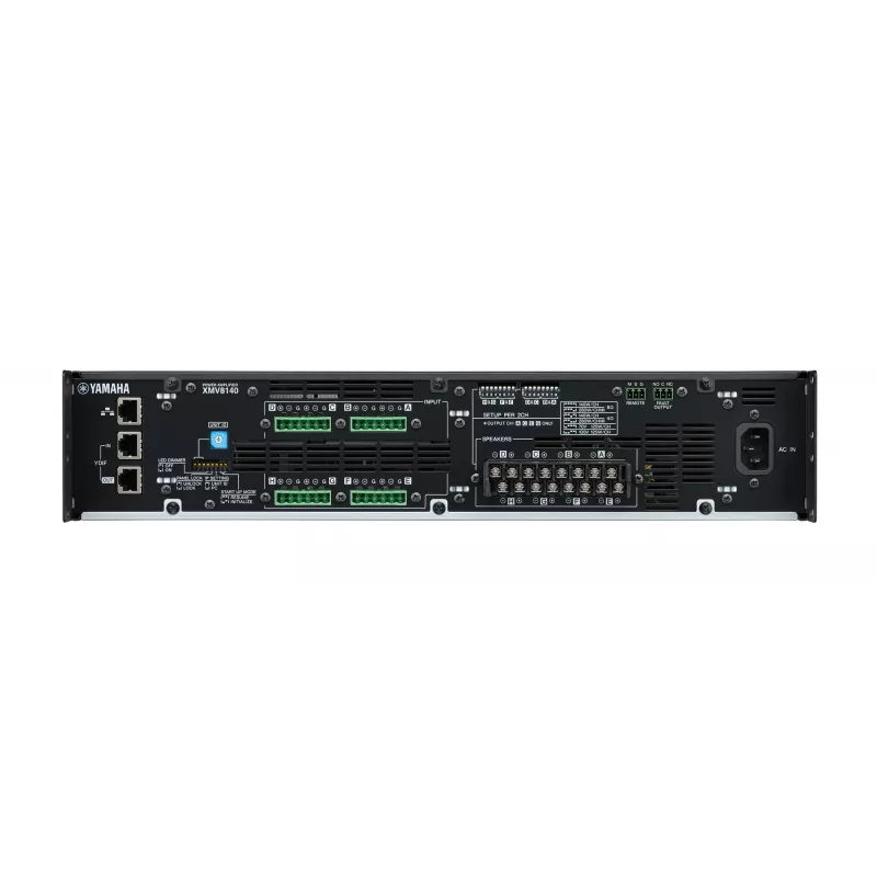 Yamaha XMV8140 Amplificador de audio Performance/Escenario Negro, Gris
