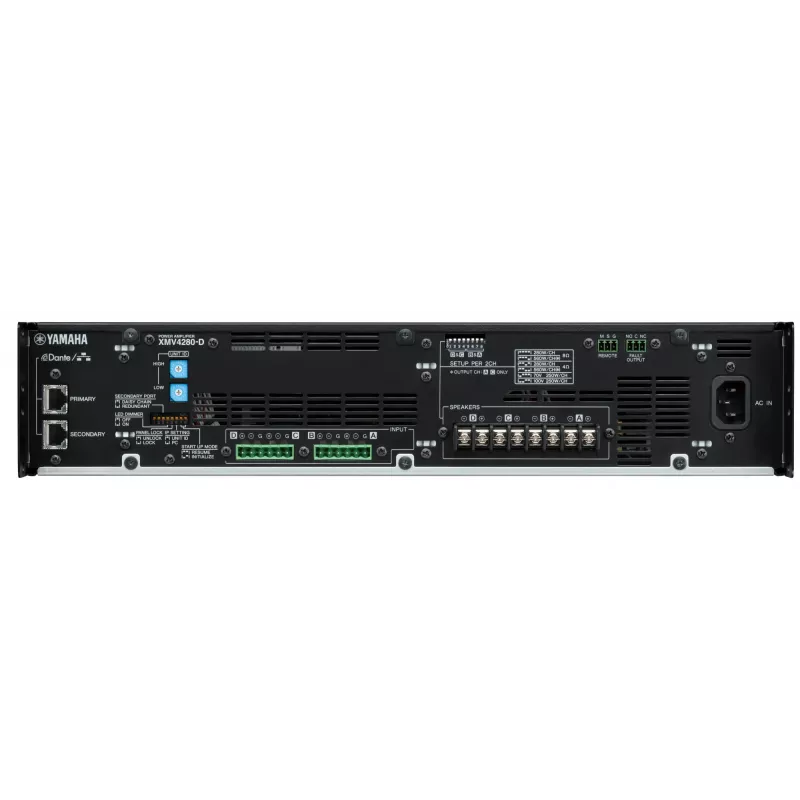 Yamaha XMV4280-D Amplificador de audio Performance/Escenario Negro, Gris