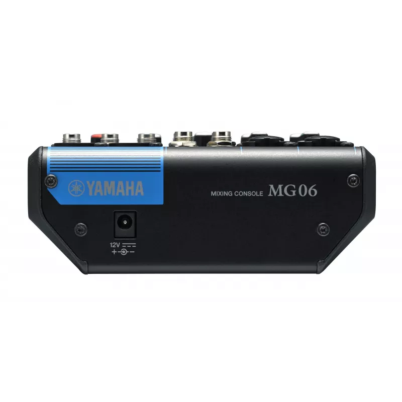 Yamaha MG06 Mesa de mezclas de audio 6 canales Negro