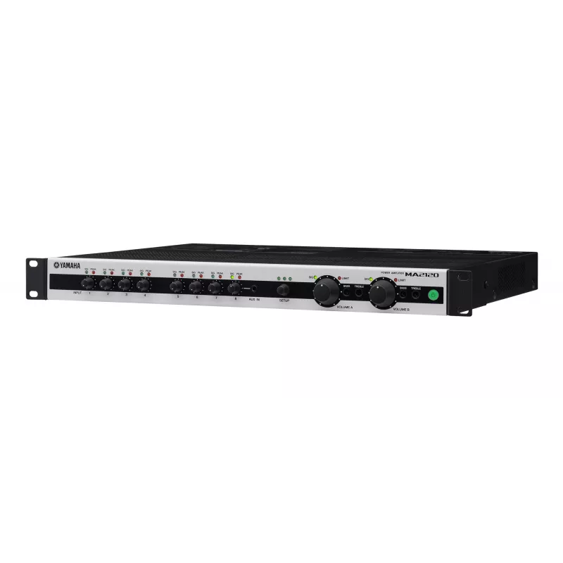 Yamaha MA2120 Amplificador de audio Negro, Gris