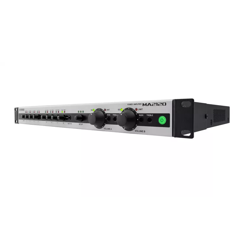 Yamaha MA2120 Amplificador de audio Negro, Gris