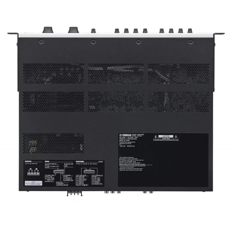 Yamaha MA2120 Amplificador de audio Negro, Gris