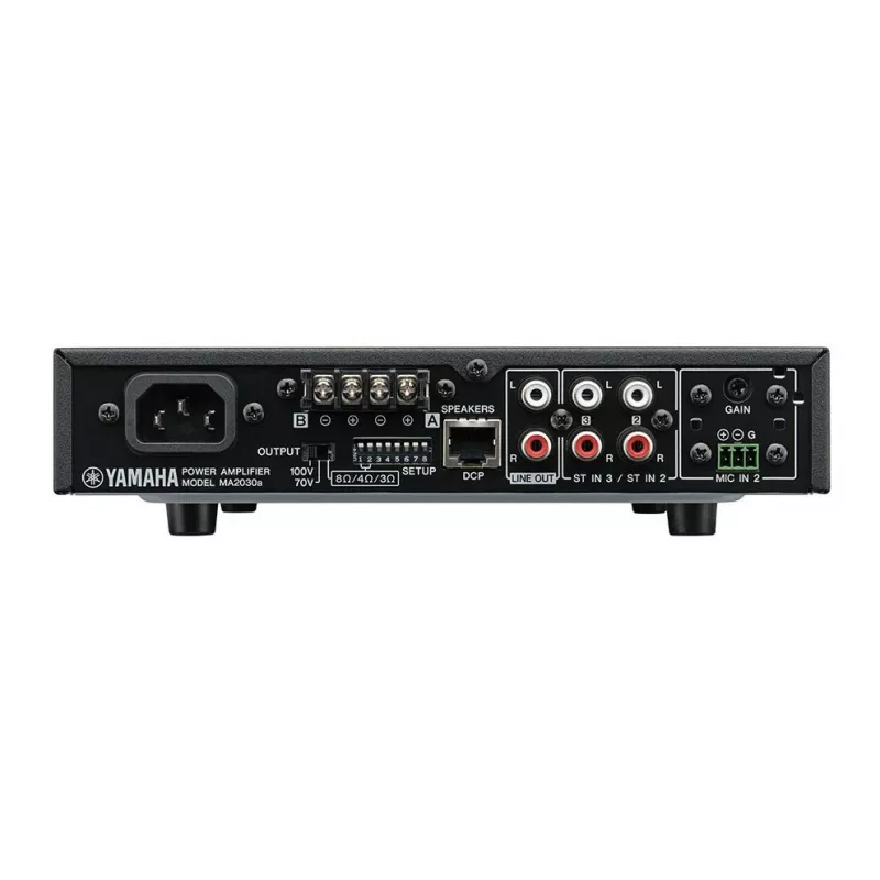 Yamaha MA2030A Amplificador de audio 2.0 canales Sistema ELA Negro
