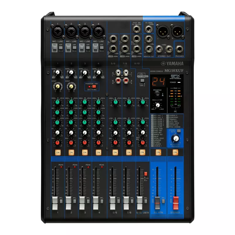 Yamaha MG10XUF Mezclador de audio 10 canales