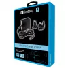 Sandberg Cargador de CA USB-C PD 90W EU+UK, Interior, CA, 20,2 V, 4,5 A, 1,8 m, Negro