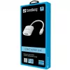 Sandberg USB-C a VGA Link, USB Type-C, VGA (D-Sub), Conector macho, Conector hembra, 1920 x 1080 (HD 1080), 2048 x 1152, 1080p