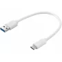 Sandberg USB-C 3.1 > USB-A 3.0 0,2 M, 0,2 m, USB C, USB A, USB 3.2 Gen 1 (3.1 Gen 1), Blanco
