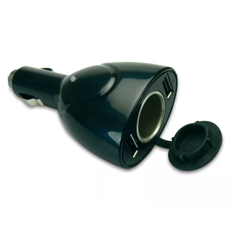 Sandberg Cargador de coche USB 3en1, Coche, Mechero, 5 V, Negro