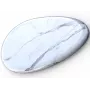 Sandberg Wireless Charger White Marble, USB, carga inalámbrica, PowerIQ, 1 m, negro, blanco