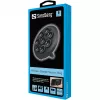 Sandberg Cargador inalámbrico Suction Ring, Interior, Exterior, USB, Carga inalámbrica, PowerIQ, Negro