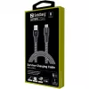 Sandberg Cable Survivor USB-C—USB-A 1 m, 1 m, USB A, USB C, USB 2.0, Negro, Gris