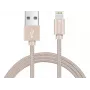 Sandberg Excellence Lightning Oro 1m, 1 m, Lightning, USB A, Oro, Recto, Recto