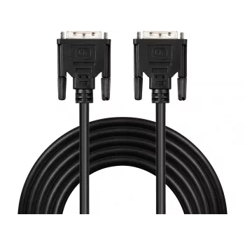 Sandberg Cable de monitor DVI-DVI 2 m, 2 m, Negro, Conector macho/Conector macho, 145 mm, 35 mm, 205 mm