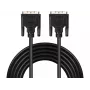 Sandberg Cable de monitor DVI-DVI 2 m, 2 m, Negro, Conector macho/Conector macho, 145 mm, 35 mm, 205 mm
