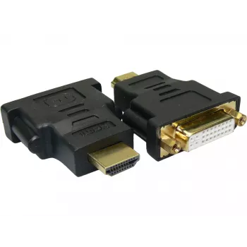 Sandberg Adaptador DVI-F - HDMI-M, HDMI, DVI, Negro
