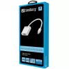 Sandberg Adaptador Mini DisplayPort>VGA, Mini DisplayPort, VGA (D-Sub), Conector macho, Conector hembra, 1920 x 1080 píxeles, 1920 x 1080 (HD 1080)