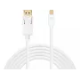 Sandberg DP-MiniDP 1.2 4K M-M 2m, 2 m, DisplayPort, Mini DisplayPort, Conector macho, Conector macho, Blanco