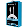 Sandberg DP-MiniDP 1.2 4K M-M 2m, 2 m, DisplayPort, Mini DisplayPort, Conector macho, Conector macho, Blanco