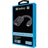 Sandberg Adaptador DP>HDMI+DVI+VGA, 0,19 m, DisplayPort, VGA (D-Sub)+ HDMI + DVI, Conector macho, Conector hembra, 3840 x 2160 píxeles