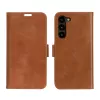 Funda tipo folio dbramante1928 Lynge para Samsung Galaxy S23+ — Tan, 3 compartimentos para tarjetas, compatible con pantalla de 6,6 pulgadas