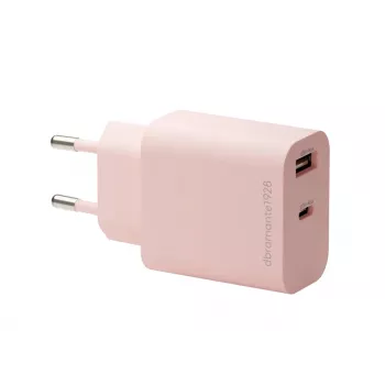dbramante1928 re-charge - cargador de pared UE USB-C 20W+USB-A 18W