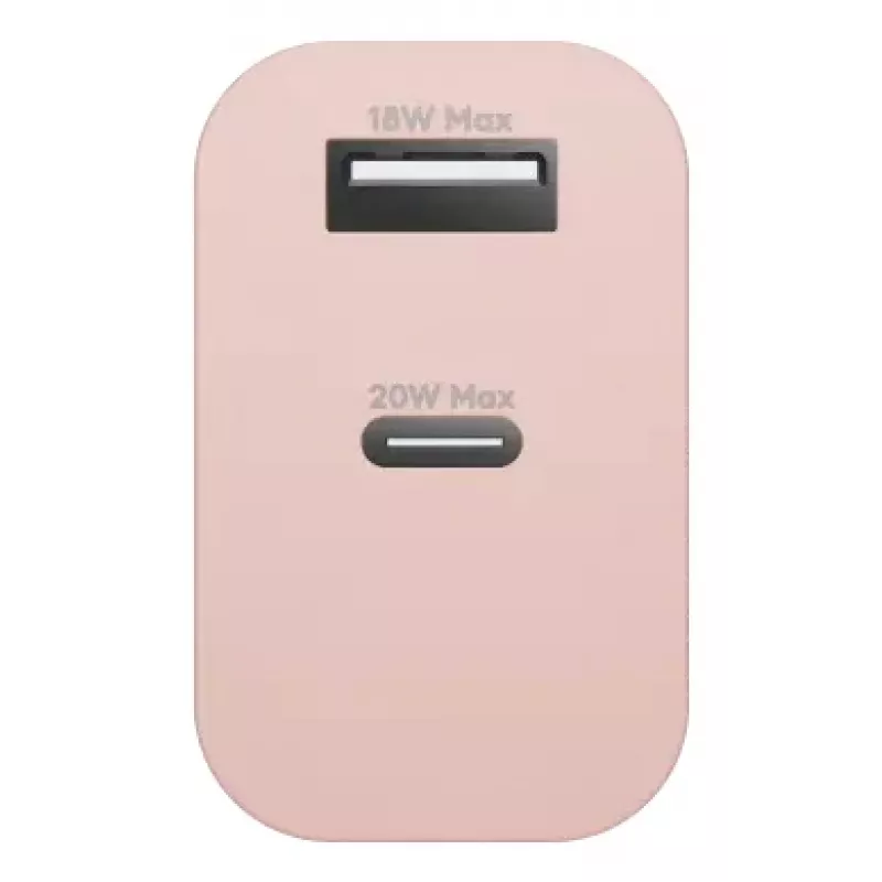 dbramante1928 re-charge - cargador de pared UE USB-C 20W+USB-A 18W