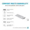 HP 230 teclado y ratón inalámbricos combo, tamaño completo, membrana, blanco