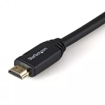 StarTech.com cable HDMI 2.0 de 3 m, cable HDMI de alta velocidad premium certificado 4K con Ethernet, 4K 60Hz HDR10, cable HDMI UHD, M/M conector de agarre