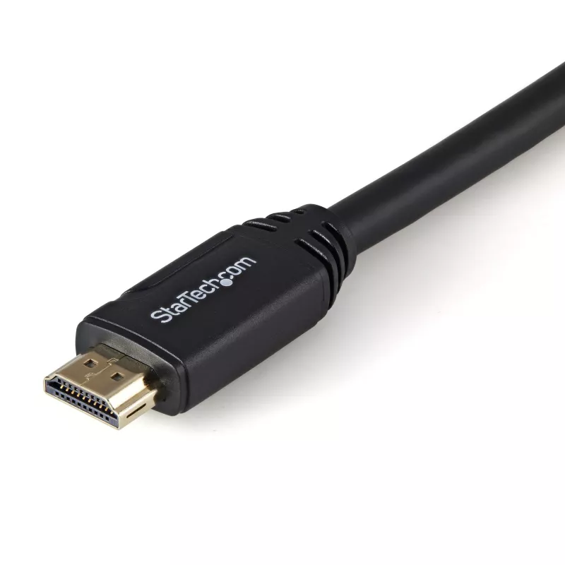 StarTech.com cable HDMI 2.0 de 3 m, cable HDMI de alta velocidad premium certificado 4K con Ethernet, 4K 60Hz HDR10, cable HDMI UHD, M/M conector de agarre