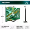 Hisense 75E8S TV 190.5 cm (75 pulgadas) 4K Ultra HD Smart TV Wi-Fi gris 400 cd/m²