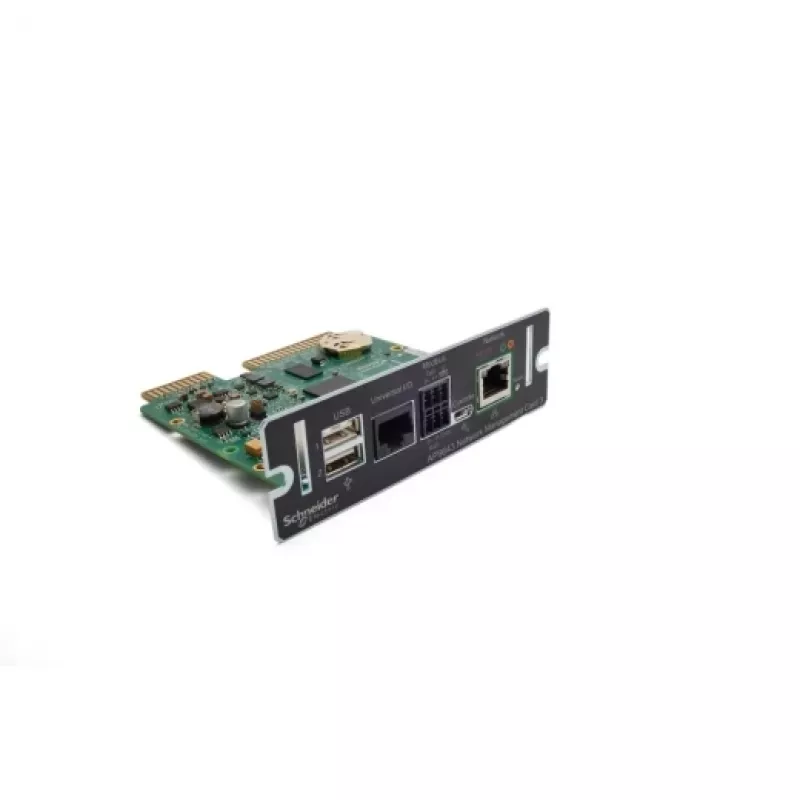 Tarjeta de gestión de red APC AP9643 — tarjeta WLAN interna, IEEE 802.1x, negra