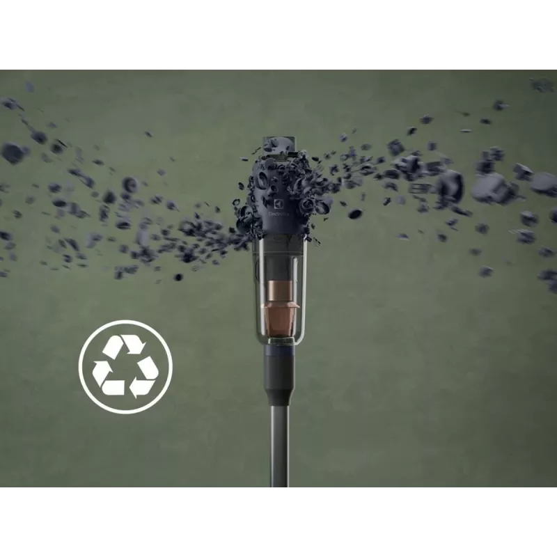 Electrolux EP71B14WET aspirador de escoba batería en seco sin bolsa 0,3 l azul 4 Ah