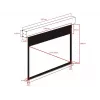Multibrackets M pantalla de proyección motorizada 16:9 240x135, 108 pulgadas