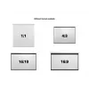 Superficie de proyección motorizada MULTIBRACKETS M 16:9 135 pulgadas (300x168) blanco mate