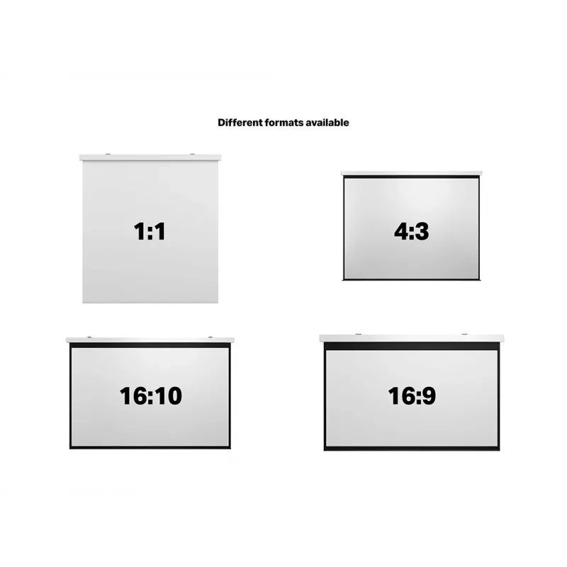 Superficie de proyección motorizada MULTIBRACKETS M 16:9 135 pulgadas (300x168) blanco mate