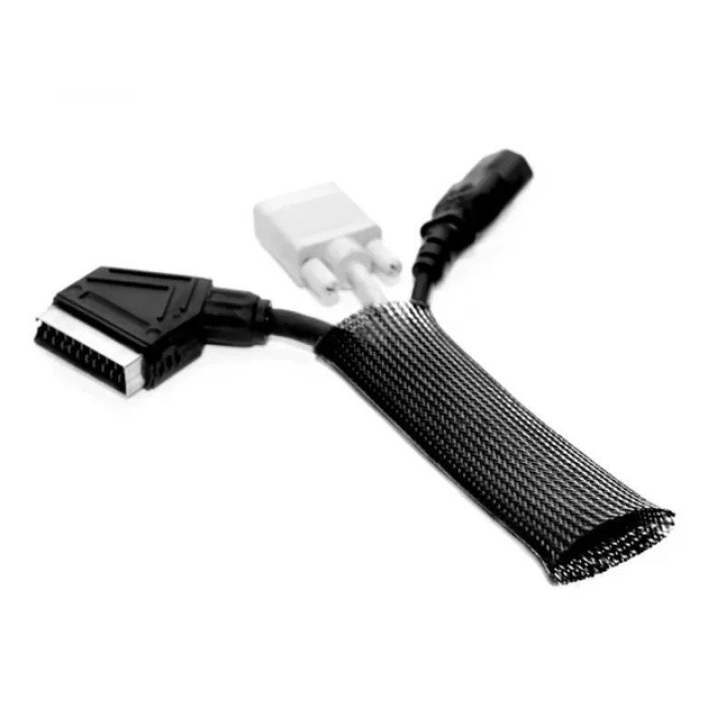 Multibrackets M funda de cables universal rollo negro 40 mm ancho 50 m largo