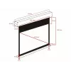 Pantalla de proyección motorizada MULTIBRACKETS M 16:10 90