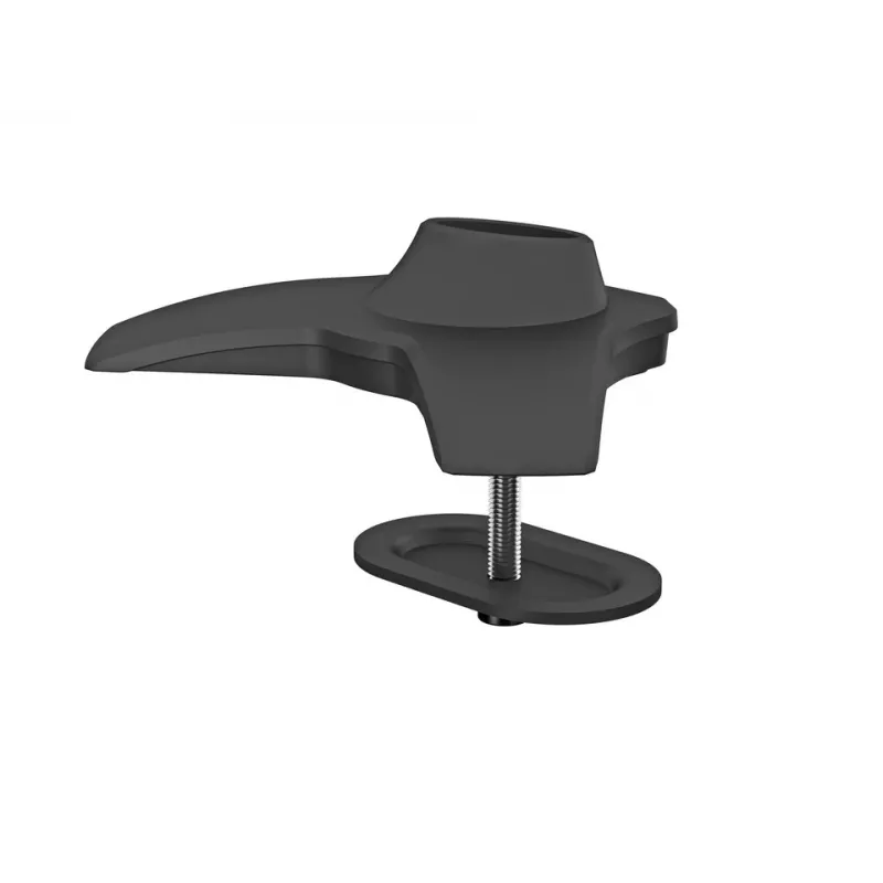 Base pasacables Multibrackets M Desktopmount para soporte de monitor individual/doble/triple negro modelo