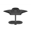 Base pasacables Multibrackets M Desktopmount para soporte de monitor individual/doble/triple negro modelo